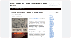 Desktop Screenshot of friedchickenandcoffee.com