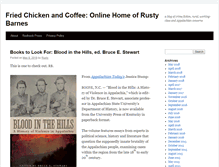 Tablet Screenshot of friedchickenandcoffee.com